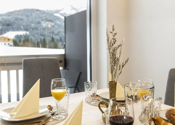 펜션 Alpine With Dream View & Garden Feeling *